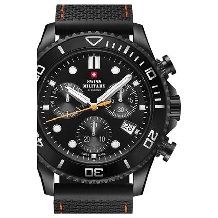 Swiss Military Relógio Sm34101.08 Quartz 46mm