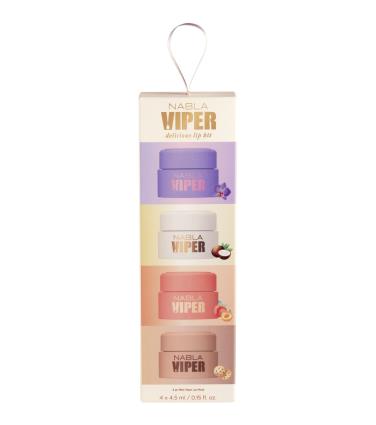 Nabla - Conjunto de Tratamento Intensivo para Lábios Viper Delicious Lip Kit