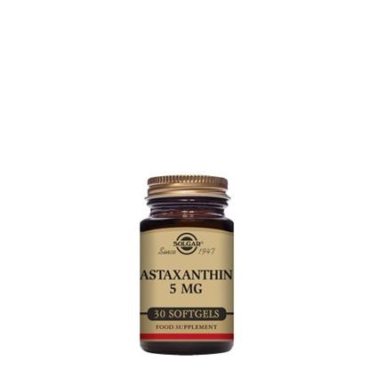 Solgar Astaxantina 5mg 30 cápsulas