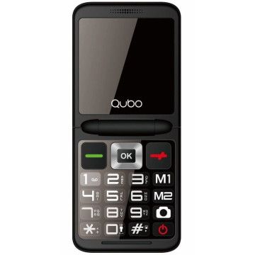 Celular Qubo X-10 para idosos/preto