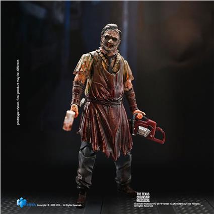 Hiya Toys Figura Texas Chainsaw Massacre 2003 Exquisite Mini Action 1/18 Thomas Hewitt Slaughter Version 11 Cm