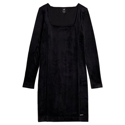G-star Vestido De Manga Comprida Velvet Slim
