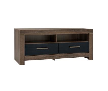 Suporte para tv com 2 gavetas madeira adam 140