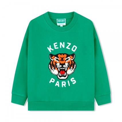Kenzo Kids SUDADERA K60581 KIDS , Verde, Talla - Ref.