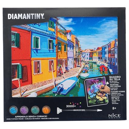 Diamantiny Canvas Casas de Burano