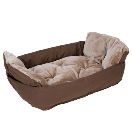 Nomad Tales Blush Boot Cama de cão 2 em 1 - Tamanho L: C 95 x L 67 x A 32 cm