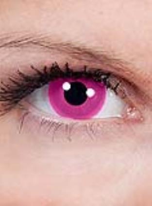 Lentes de Contacto de Fantasia Rosa Manga