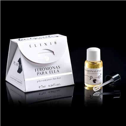 COFFRET ELIXIR COM FEROMONAS + ESP?TULA PARA ELA 7ML TENTACI?N PLAY SEX