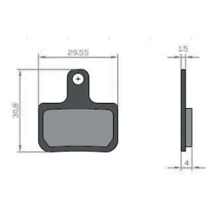 Brenta Ciclo Pastilhas De Freio A Disco Sinterizadas Level T/tl/tml/axs/ultimate Sram