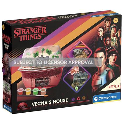 Clementoni A Casa De Vecna E O Jogo De Tabuleiro Stranger Things Do Outro Lado