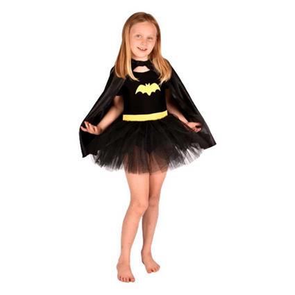 Den Goda Fen Fato De Batgirl Para Criança