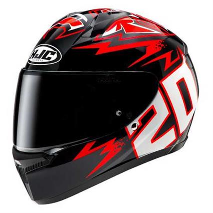 Hjc Capacete Integral C10 Diablo Mask