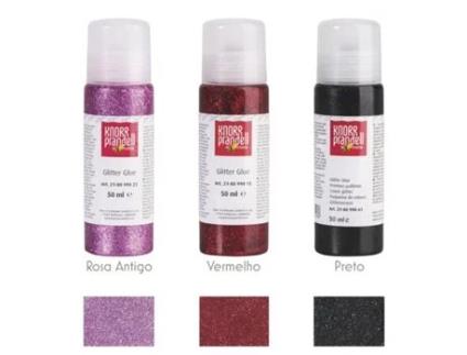 Cola Glitter KP, 50 ml, Vermelho