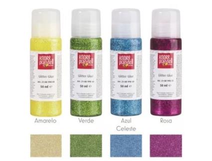 Cola Glitter KP, 50 ml, Azul Celeste