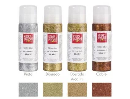 Cola Glitter KP, 50 ml, Prata