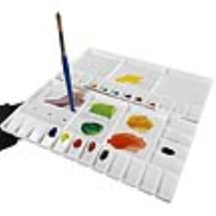 Paleta Dobrável, Plástico, 26 x 14 cm