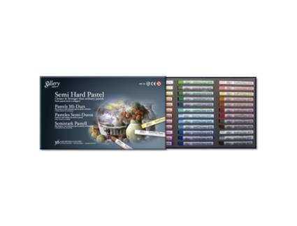 Pastel Seco Gallery, 36 Cores Sortidas