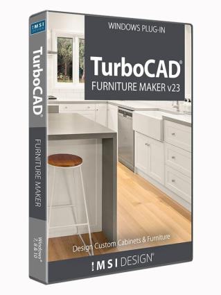 TurboCAD Furniture Maker v23