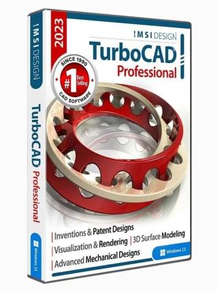 TurboCAD 2023 Professional Licença Anual Alemão