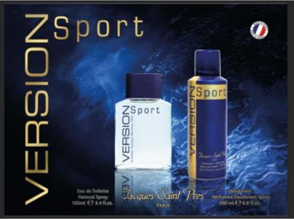 Conjunto Version Sport Homem Edt 100ml + Deo 200ml