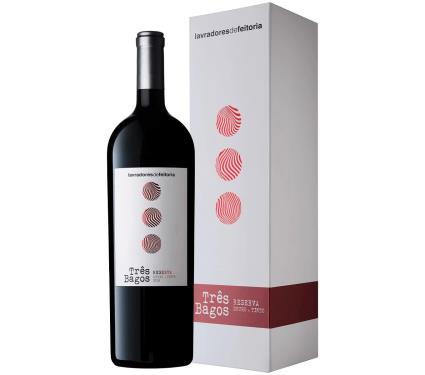 Vinho Tinto Três Bagos Reserva Douro 1.5 L