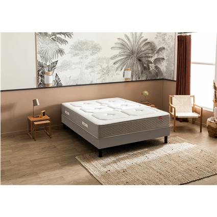 Conjunto colchão com 700 molas Beau Séjour + sommier, Epeda