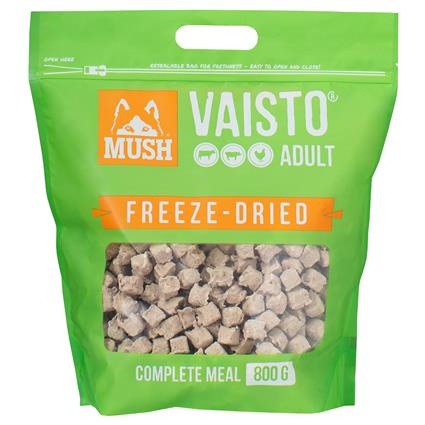 Mush Comida Para Cães De Carne Bovina Suína E De Frango 800 G