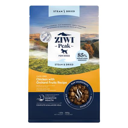 Ziwipeak Comida Para Cães Com Frango Cozido No Vapor E Seco 800 G