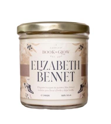 Book and Glow - *Mundos Notáveis* - Vegan Soy Candle - Elizabeth Bennet