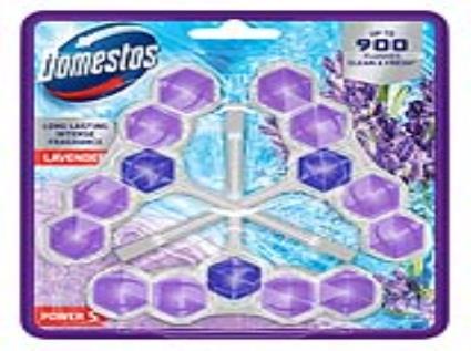 Bloco Sanitário Domestos Lavanda 3un