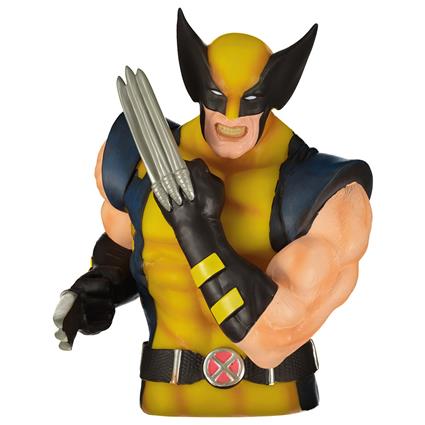 Monogram Figura De Mealheiro De Banda Desenhada Wolverine Marvel 20 Cm