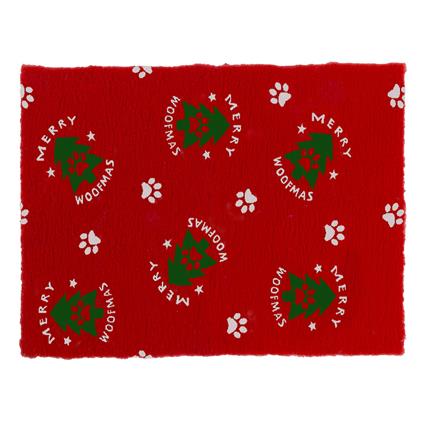 Vetbed® Merry Woofmas tapete natalício - C 100 x L 75 cm