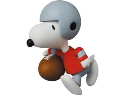 Figura Snoopy Football Player Peanuts 8 Cm MEDICOM