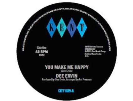 Dee Ervin You Make Me Happy 7 Vinil 45Rpm