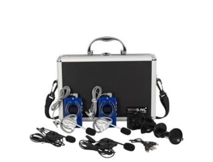 Mala de Competição com 1 Emissor e 1 Recetor WHIS
