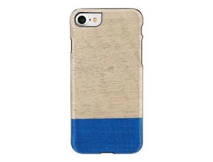 Capa para iPhone 7 MAN&WOOD Madeira Azul