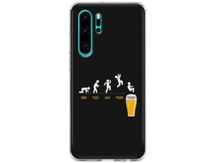 Capa Beer Friday para Huawei P30 Pro THE CASES MARKET Silicone Preto