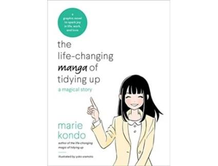 Livro LifeChanging Manga of Tidying Up de Marie Kondo (Inglês)