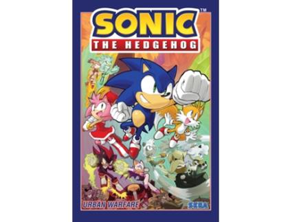 Livro Sonic the Hedgehog, Vol. 15 Urban Warfare de Ian Flynn e Evan Stanley (Inglês)