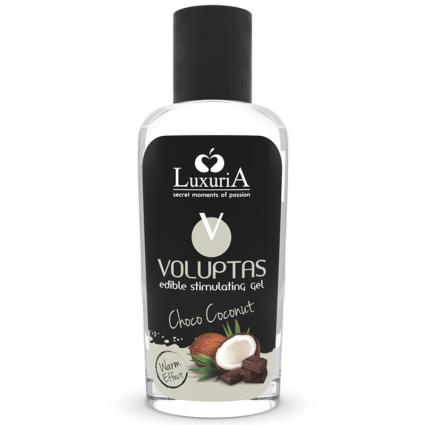 VOLUPTAS COMESTÍVEL GEL ESTIMULANTE EFEITO DE AQUECIMENTO - COCO E CREME 100 ML