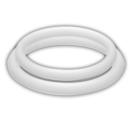 POTENZ DUO RINGS MÉDIO BRANCO