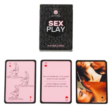 SECRETPLAY JUEGO DE CARTAS SEX PLAY FR/PT