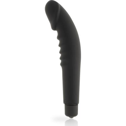 REALISTIC PLEASURE BLACK SILICONE