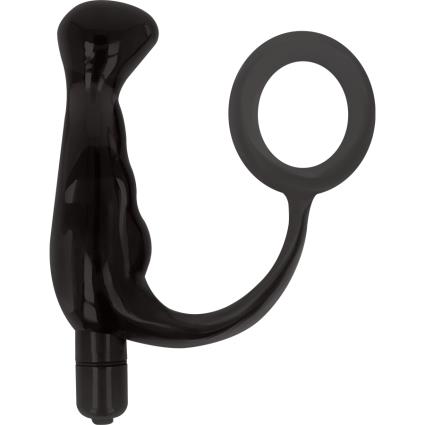 VIBRADOR PROSTÁTICO NEGRO 10 CM