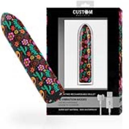 BALAS PERSONALIZADAS FLORAIS RECARREGÁVEIS BALAS 10 INTENSIDADES