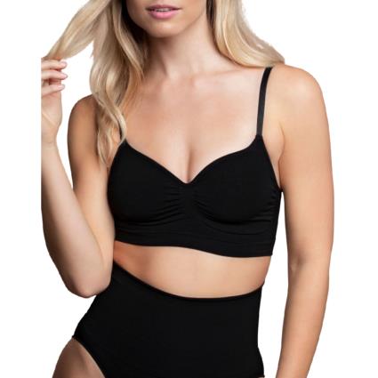 SEAMLESS BRA MEDIUM CONTROL - BLACK S