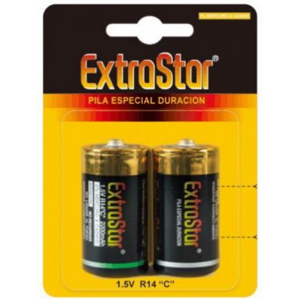 BATERIAS  DE LONGA DURAÇÃO 1.5 V R14 C