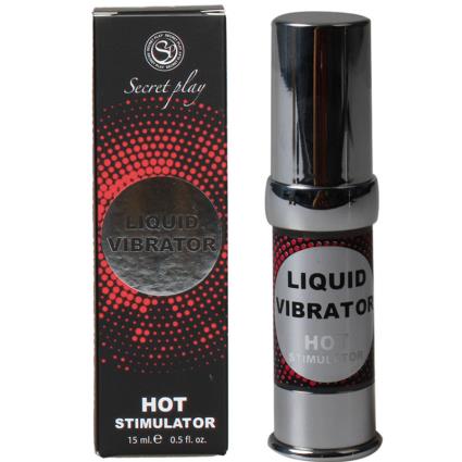 L QUIDO VIBRADOR COM EFEITO CALOR E AROMA DE MORANGOS COM CREME