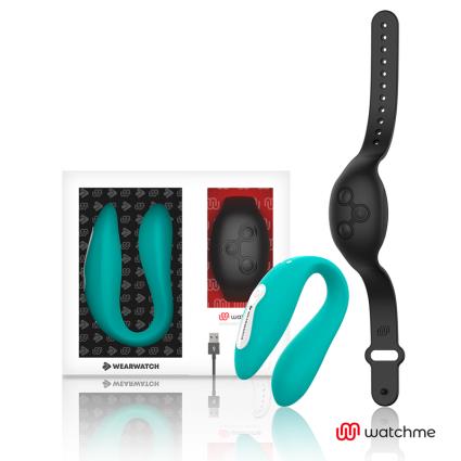 DUAL PLEASURE WIRELESS TECHNOLOGY WATCHME AQUAMARINE / JET BLACK