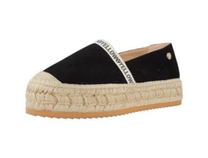 Sapatos de Mulher YELLOW Anais Tecido Preto (39)